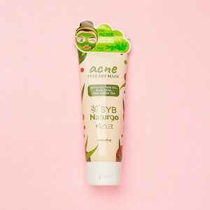 Cek Bpom Acne Peel Off Mask With Tea Tree Oil, Aloe Vera, and Green Tea Syb Natur 90