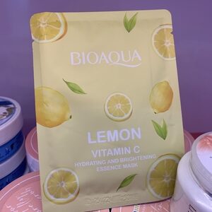 Cek Bpom Lemon Vitamin C Hydrating And Brightening Essence Mask Bioaqua