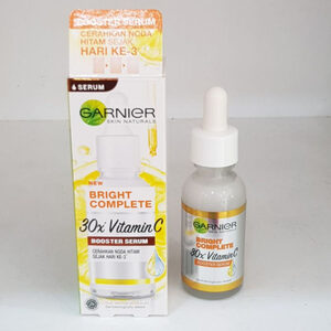 Cek Bpom Skin Naturals Bright Complete 30X Vitamin C Booster Serum Garnier