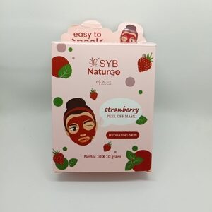 Cek Bpom Strawberry Peel Off Mask Hydrating Skin Syb Natur 90