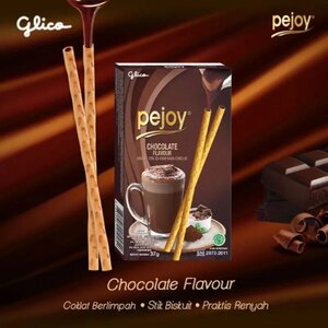 CEK BPOM Biskuit Stik Isi Krim Rasa Cokelat Pejoy