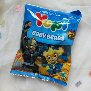 CEK BPOM Kembang Gula Lunak Jeli Aneka Rasa (Stroberi, Nanas, Apel, Blackcurrant, Jeruk) - Baby Bears Yupi