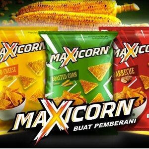 CEK BPOM Makanan Ringan Rasa Jagung Bakar Maxicorn
