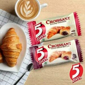 CEK BPOM Roti Croissant Isi Pasta Cokelat (Creamy Chocolate) 5 Days