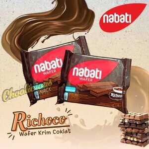 CEK BPOM Wafer Krim Cokelat Richoco Nabati