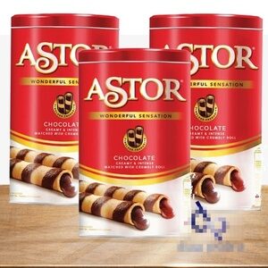 CEK BPOM Wafer Stik Cokelat Astor