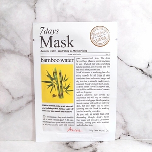 Cek Bpom 7days Mask Bamboo Water Ariul