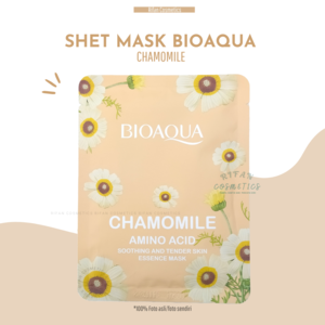 Cek Bpom Chamomile Amino Acid Soothing And Tender Skin Essence Mask Bioaqua
