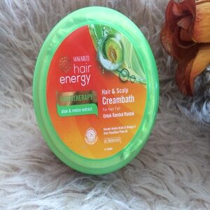 Cek Bpom Hair Energy Fibertherapy Hair & Scalp Creambath Aloe & Melon Extract Makarizo