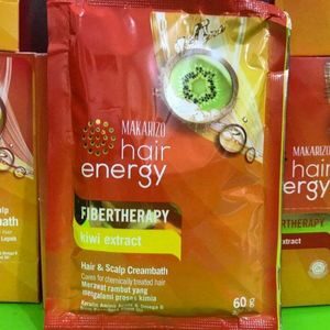 Cek Bpom Hair Energy Fibertherapy Hair & Scalp Creambath Kiwi Extract Makarizo
