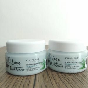 Cek Bpom Love Nature Hydrating Face Cream With Organic Aloe Vera & Coconut Water Oriflame Sweden