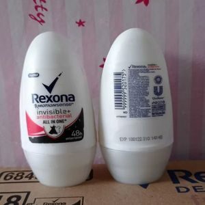 Cek Bpom Men Invisible + Anti Bacterial Anti Perspirant Deodorant Roll On Rexona