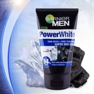 Cek Bpom Men Power White - Dark Spots + Pore Tightening Super Duo Foam Garnier