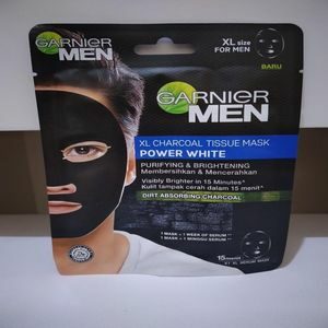 Cek Bpom Men Xl Charcoal Tissue Mask Power White Garnier