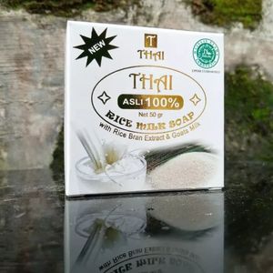 Cek Bpom New Rice Milk Soap With Rice Bran Extract & Goats Milk Thai