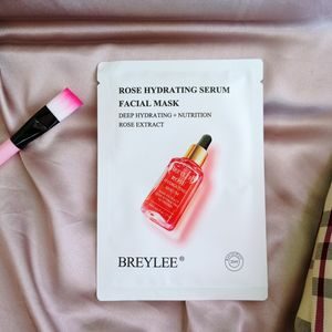 Cek Bpom Rose Hydrating Serum Facial Mask Breylee