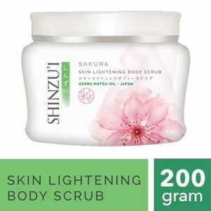 Cek Bpom Skin Lightening Body Scrub With Sakura Extract Hana Shinzu`i
