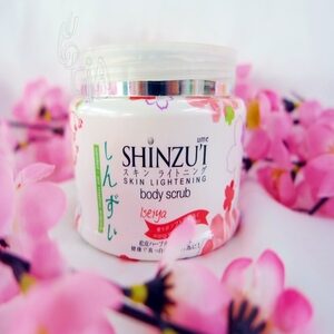 Cek Bpom Skin Lightening Body Scrub With Sakura Extract Shinzu`i