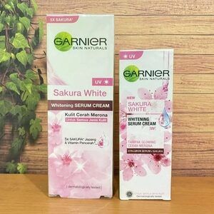 Cek Bpom Skin Naturals Sakura White Whitening Serum Cream Uv Garnier
