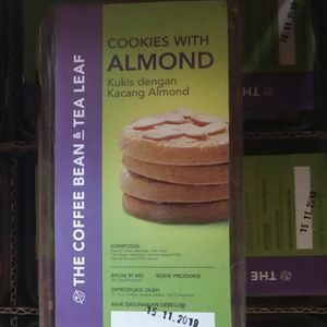 Cek Bpom Kukis Dengan Kacang Almond (Cookies With Almond) The Coffee Bean & Tea Leaf