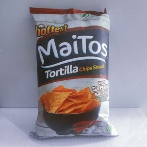 Cek Bpom Makanan Ringan Ekstrudat Jagung Rasa Sambal Balado (Tortilla Chips) Mr. Hottest Maitos