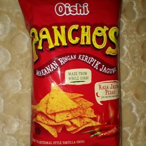 Cek Bpom Makanan Ringan Keripik Jagung Rasa Jagung Pedas (Hot And Spicy Corn Flavor) Oishi Panchos