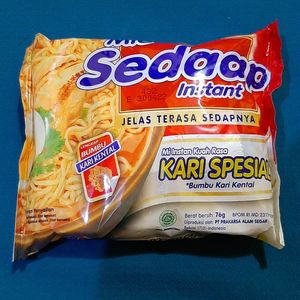 Cek Bpom Mi Instan Kuah Rasa Kari Spesial Sedaap