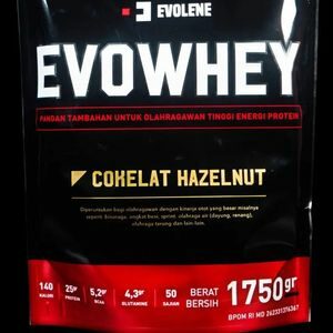 Cek Bpom Pangan Tambahan Untuk Olahragawan Tinggi Energi Protein Rasa Cokelat Hazelnut Evolene Evowhey