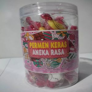 Cek Bpom Permen Keras Aneka Rasa (Jeruk, Stroberi, Mangga, Apel, Anggur) Luvmi