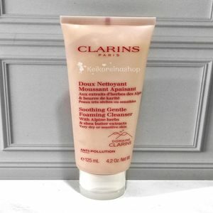 Cek Bpom Doux Nettoyant Moussant Apaisant Peaux Tres Seches Ou Sensibles Soothing Gentle Foaming Cleanser Very Dry Or Sensitive Skin Clarins