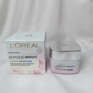 Cek Bpom Glycolic-Bright Glowing Cream Night L'oreal