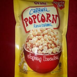 Cek Bpom Jagung Berondong Rasa Karamel (Popcorn Caramel Flavor) Oishi