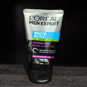 Cek Bpom Men Expert White Activ Oil Control Charcoal Brightening Scrub L`oreal