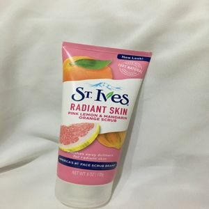 Cek Bpom Radiant Skin Scrub Pink Lemon & Mandarin St. Ives