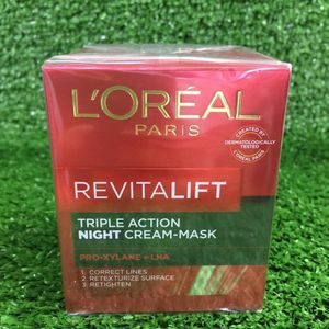 Cek Bpom Revitalift Triple Action Night Cream-Mask L'oreal