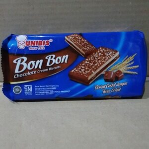 Cek Bpom Biskuit Coklat Dengan Krim Coklat (Bon - Bon Chocolate) Unibis