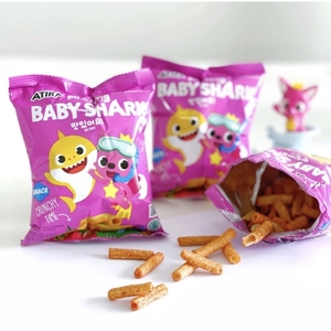 Cek Bpom Makanan Ringan Ekstrudat Rasa Balado Atira - Pinkfong Baby Shark