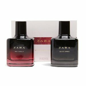 CEK BPOM Zara Red Vanilla & Black Amber - Eau De Toilette Set
