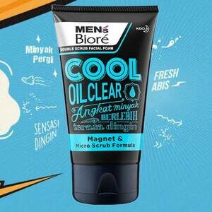 CEK BPOM Double Scrub Facial Foam Cool Oil Clear