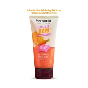 CEK BPOM Juice For Skin Exfoliating Gel Scrub Orange & Carrot Extracts