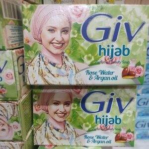 CEK BPOM Hijab Bar Soap Rose Water & Argan Oil