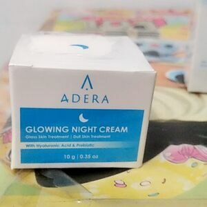 CEK BPOM Glowing Night Cream With Hyaluronic Acid & Probiotic