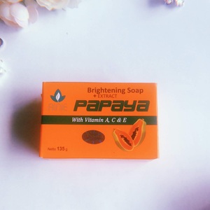 CEK BPOM Extract Papaya Brightening Soap With Vitamin