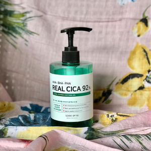 CEK BPOM AHA-BHA-PHA Real Cica 92% Cool Calming Soothing Gel