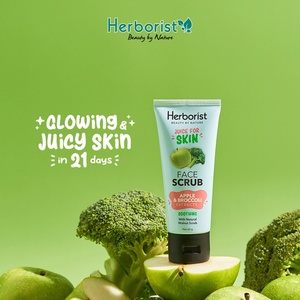 CEK BPOM Juice For Skin Face Scrub Apple & Broccoli Extracts