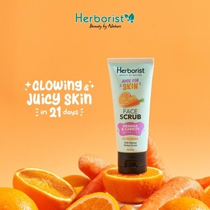 CEK BPOM Juice For Skin Face Scrub Orange & Carrot Extracts