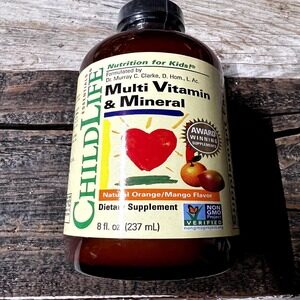 Childlife Essentials Multi Vitamin & Mineral Natural Orangemango Flavor