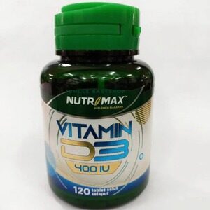 Nutrimax Vitamin D3 400 Iu