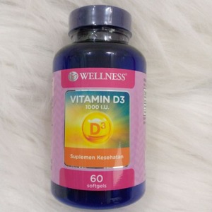Wellness Vitamin D3 1000 Iu