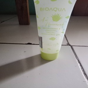 Cek Bpom Aloe Niacinamide Brightening & Smooth Facial Exfoliating Gel Bioaqua